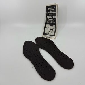 Vintage Nikken Magnet Insoles with Massage Nodes,